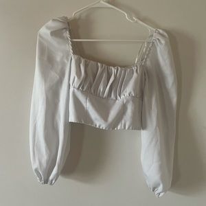 princess polly white blouse
